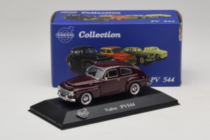 Volvo PV544 Roșu Închis Atlas 1:43 8506014 Metal - imaginea 4 din 4