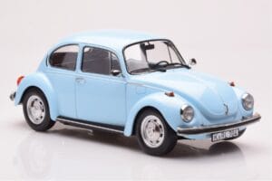 Volkswagen Beetle 1303 Albastru Deschis Norev 1:18 188532 Metal - imaginea 4 din 6