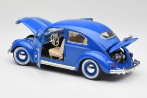 Volkswagen Beetle Albastru Bburago 1:18 23124646 Metal - imaginea 5 din 8