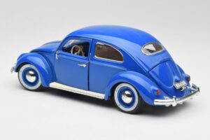 Volkswagen Beetle Albastru Bburago 1:18 23124646 Metal - imaginea 7 din 8