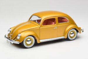 Volkswagen Beetle Auriu Bburago 1:18 3361 Metal