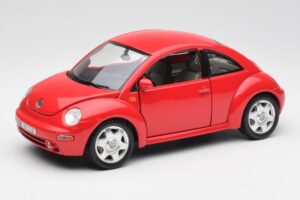 Volkswagen New Beetle Roșu Bburago 1:18 8185108 Metal