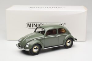 Volkswagen Beetle Beryl Verde Minichamps 1:18 107054000 Rășină - imaginea 6 din 6