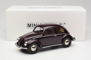 Volkswagen Beetle Ruby Roșu Minichamps 1:18 107054002 Rășină - imaginea 6 din 6