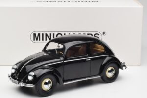 Volkswagen Beetle Type 1 Negru Minichamps 1:18 107054001 Metal - imaginea 6 din 6