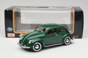 Volkswagen Export Sedan Beryl Verde Maisto 1:18 31820 Metal - imaginea 8 din 8