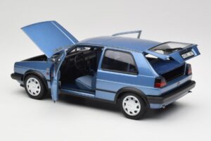 Volkswagen Golf Mk2 10 Million Star Albastru Metalizat Norev 1:18 188562 Metal - imaginea 5 din 8