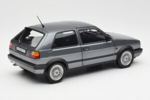 Volkswagen Golf Mk2 GTI Gri Metalizat Norev 1:18 188442 Metal - imaginea 3 din 8