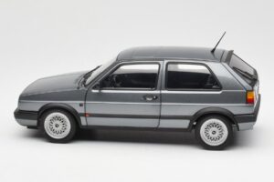 Volkswagen Golf Mk2 GTI Gri Metalizat Norev 1:18 188442 Metal - imaginea 4 din 8