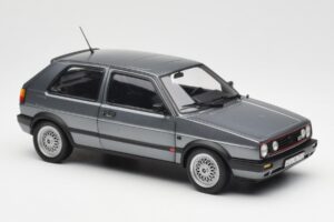 Volkswagen Golf Mk2 GTI Gri Metalizat Norev 1:18 188442 Metal - imaginea 6 din 8