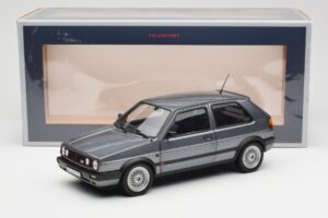 Volkswagen Golf Mk2 GTI Gri Metalizat Norev 1:18 188442 Metal - imaginea 8 din 8