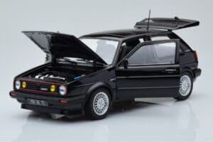 Volkswagen Golf GTI Mk2 Match Negru Norev 1:18 188559 Metal - imaginea 2 din 8