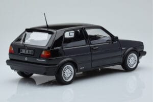 Volkswagen Golf GTI Mk2 Match Negru Norev 1:18 188559 Metal - imaginea 3 din 8