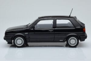 Volkswagen Golf GTI Mk2 Match Negru Norev 1:18 188559 Metal - imaginea 4 din 8
