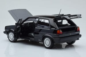 Volkswagen Golf GTI Mk2 Match Negru Norev 1:18 188559 Metal - imaginea 5 din 8