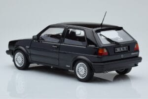 Volkswagen Golf GTI Mk2 Match Negru Norev 1:18 188559 Metal - imaginea 7 din 8