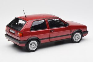 Volkswagen Golf Mk2 GTI Roșu Metalizat Norev 1:18 188555 Metal - imaginea 3 din 8