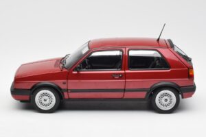 Volkswagen Golf Mk2 GTI Roșu Metalizat Norev 1:18 188555 Metal - imaginea 4 din 8