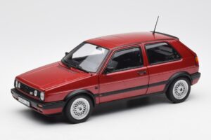 Volkswagen Golf Mk2 GTI Roșu Metalizat Norev 1:18 188555 Metal