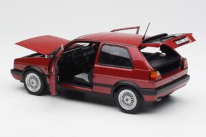 Volkswagen Golf Mk2 GTI Roșu Metalizat Norev 1:18 188555 Metal - imaginea 5 din 8