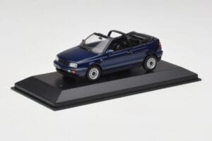 Volkswagen Golf Mk3 Cabriolet Maritime Albastru Minichamps 1:43 400055530 Metal - imaginea 2 din 4