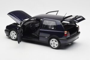 Volkswagen Golf Mk3 VR6 Albastru Metalizat Norev 1:18 188462 Metal - imaginea 5 din 8