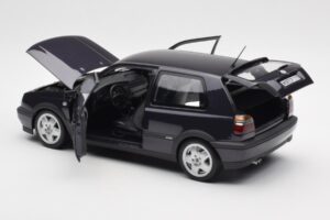 Volkswagen Golf Mk3 VR6 Violet Metalizat Norev 1:18 188417 Metal - imaginea 5 din 8