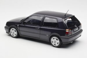 Volkswagen Golf Mk3 VR6 Violet Metalizat Norev 1:18 188417 Metal - imaginea 6 din 8