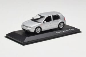 Volkswagen Golf Mk4 Reflex Argintiu Minichamps 1:43 4527111022 Metal - imaginea 2 din 4