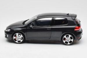 Volkswagen Golf Mk6 GTI Gri Metalizat Norev 1:18 188503 Metal - imaginea 4 din 7