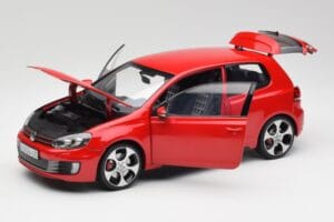 Volkswagen Golf Mk6 GTI Tornado Roșu Norev 1:18 5K3099302Y3D Metal - imaginea 2 din 8