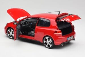 Volkswagen Golf Mk6 GTI Tornado Roșu Norev 1:18 5K3099302Y3D Metal - imaginea 5 din 8