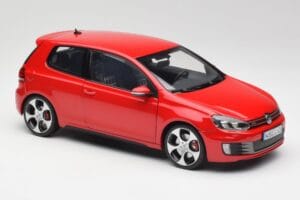 Volkswagen Golf Mk6 GTI Tornado Roșu Norev 1:18 5K3099302Y3D Metal - imaginea 6 din 8