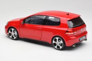 Volkswagen Golf Mk6 GTI Tornado Roșu Norev 1:18 5K3099302Y3D Metal - imaginea 7 din 8