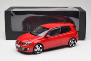 Volkswagen Golf Mk6 GTI Tornado Roșu Norev 1:18 5K3099302Y3D Metal - imaginea 8 din 8