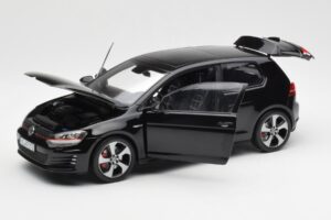 Volkswagen Golf Mk7 GTI Negru Norev 1:18 188550 Metal - imaginea 2 din 8