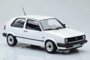 Volkswagen Golf CL Mk2 Alb Ediție Limitată Norev 1:18 188561 Metal - imaginea 6 din 8