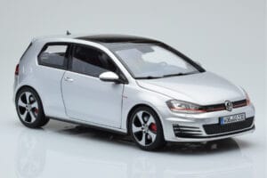 Volkswagen Golf GTI Mk7 Reflex Argintiu Norev 1:18 188551 Metal - imaginea 6 din 8