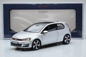 Volkswagen Golf GTI Mk7 Reflex Argintiu Norev 1:18 188551 Metal - imaginea 8 din 8