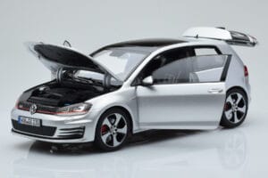 Volkswagen Golf GTI Mk7 Reflex Argintiu Norev 1:18 188551 Metal - imaginea 2 din 8