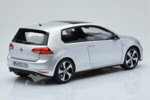 Volkswagen Golf GTI Mk7 Reflex Argintiu Norev 1:18 188551 Metal - imaginea 3 din 8