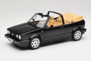 Volkswagen Golf Mk1 Cabriolet Negru Norev 1:18 188568 Metal