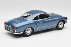 Volkswagen Karmann Ghia Coupe Neptune Albastru Minichamps 1:18 155054022 Metal - imaginea 2 din 6