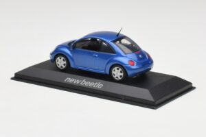 Volkswagen New Beetle Satellite Albastru Minichamps 1:43 430058004 Metal - imaginea 3 din 4