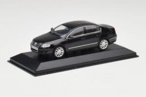 Volkswagen Passat B6 Sedan Shadow Albastru Metallic Minichamps 1:43 PASSAT001 Metal - imaginea 2 din 3
