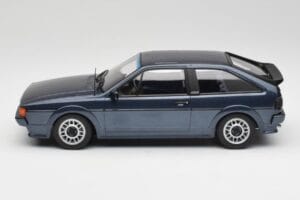 Volkswagen Scirocco Mk2 Scala Helios Albastru Metalizat Norev 1:18 188632 Metal - imaginea 3 din 6