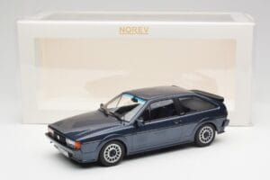 Volkswagen Scirocco Mk2 Scala Helios Albastru Metalizat Norev 1:18 188632 Metal - imaginea 6 din 6