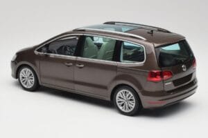 Volkswagen Sharan 7N Maro Stejar Metalizat Minichamps 1:18 110051001 Metal - imaginea 7 din 8