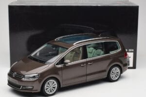 Volkswagen Sharan 7N Maro Stejar Metalizat Minichamps 1:18 110051001 Metal - imaginea 8 din 8