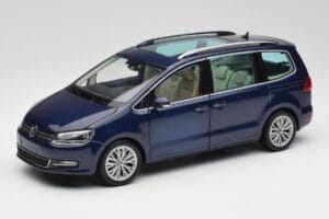 Volkswagen Sharan 7N Shadow Albastru Metalizat Minichamps 1:18 110051100 Metal